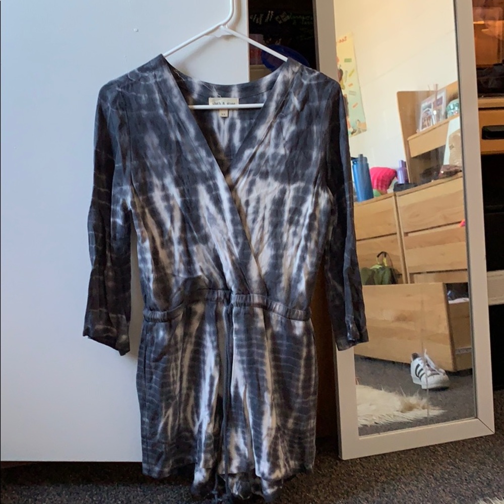 WORN ONCE tie dye romper